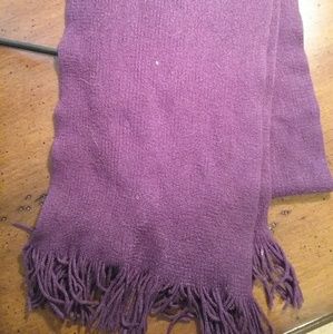 Purple scarf